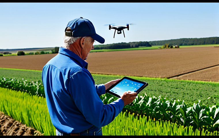 농업경영사와 농업 경영 컨설팅 - **Prompt:** A modern farm office setting. A financial advisor in professional dress explaining a bud...