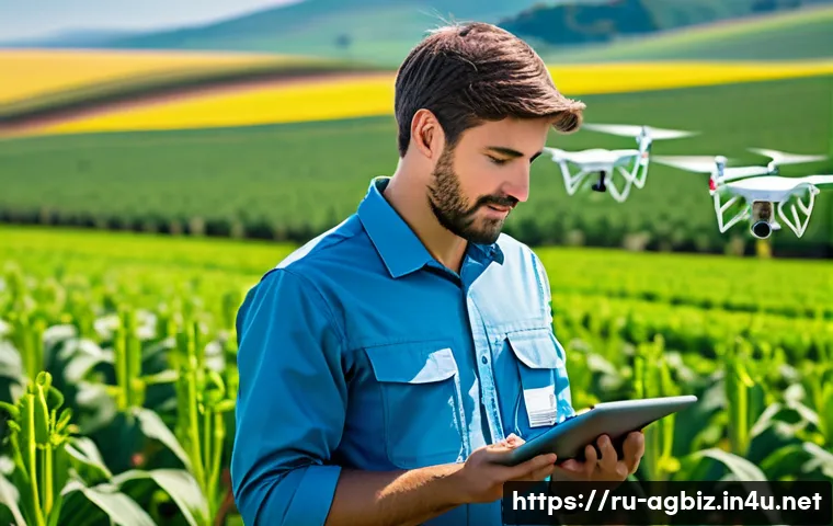 농업경영사 해외 취업 가능성 - **Prompt 1: "Global Agronomy Professional in Action"**
    A highly skilled agronomist, dressed in p...